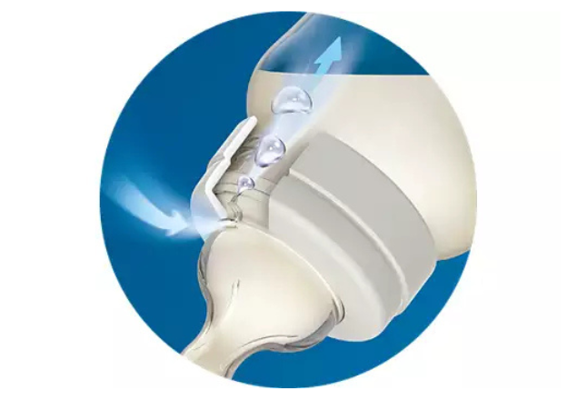 Tetina anti-colici Philips Avent, 1 luna+, debit 2, 2 bucati, SCY762/02, Philips